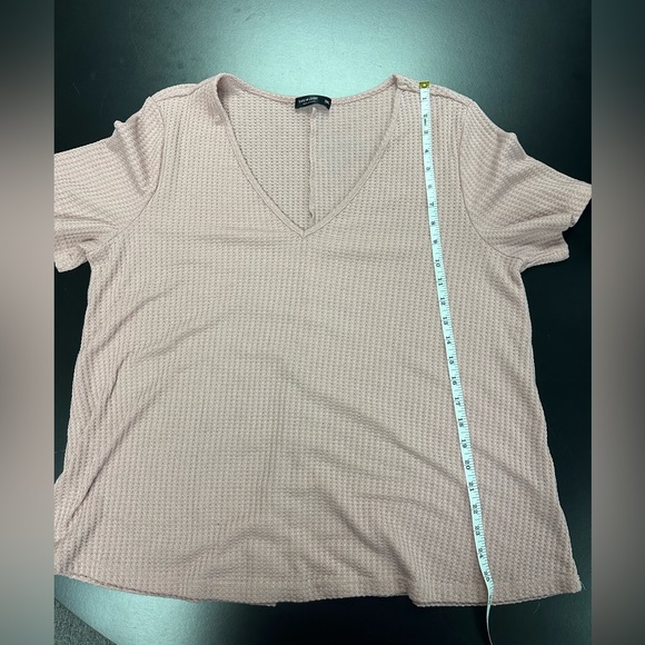 SHEIN Mauve waffle knit tshirt - 3xl - Picture 5 of 8